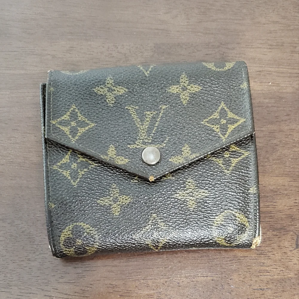 Louis Vuitton Monogram Double Snap Wallet